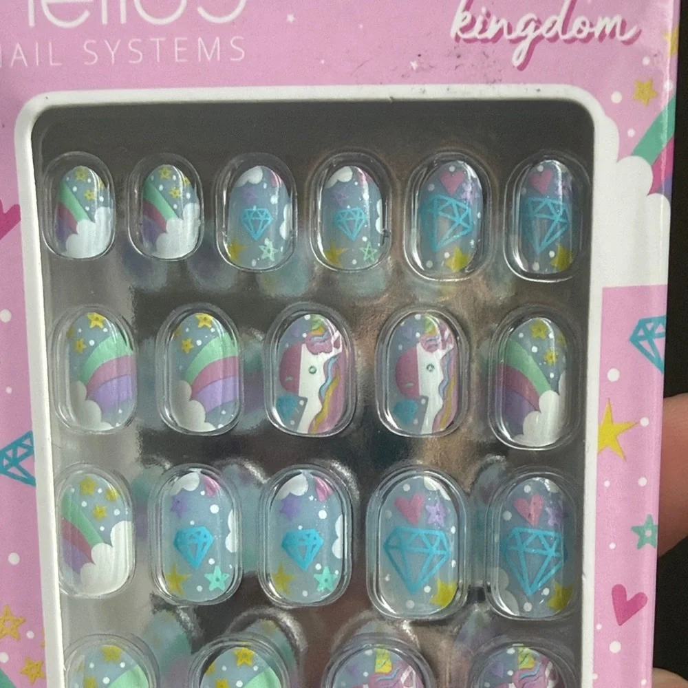 Helios Magical Kingdom‎ Press On Nails Unicorn Rainbow – New